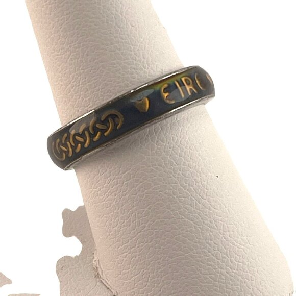 Celtic Knot "Eire" Ring Size 8.5 Stainless Steel Multicolor - Picture 2 of 13